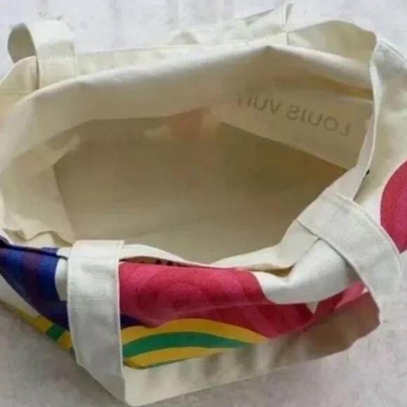 LOUIS VUITTON ✨LIMITED EDITION✨ Canvas Eco Tote Bag Shenzhen Exhibition - Picture 3 of 9